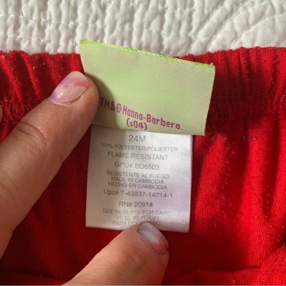 Vintage Scooby Doo Pajamas 24 Months - Picture 8 of 9